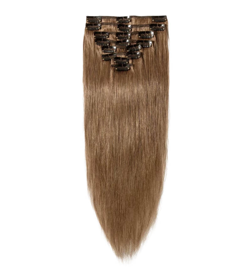 Extensions Clip – Châtain