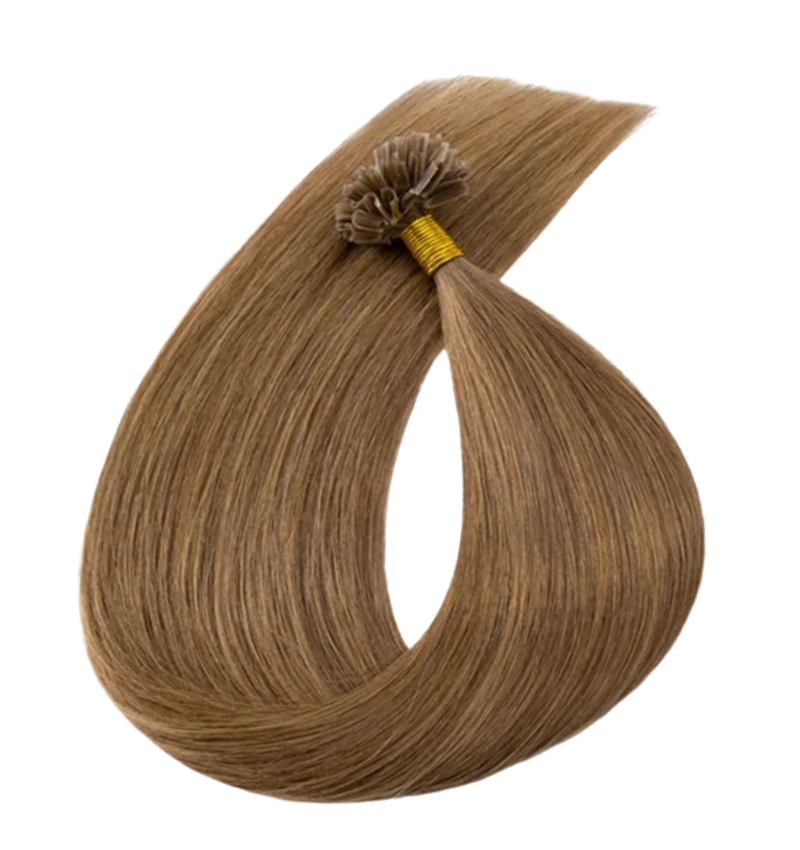 Extensions Kératine – Châtain